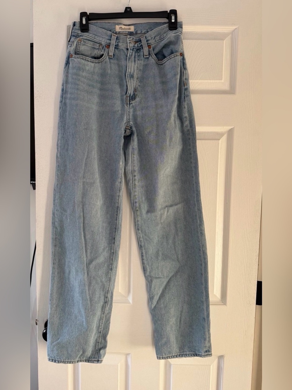 Madewell baggy straight jeans